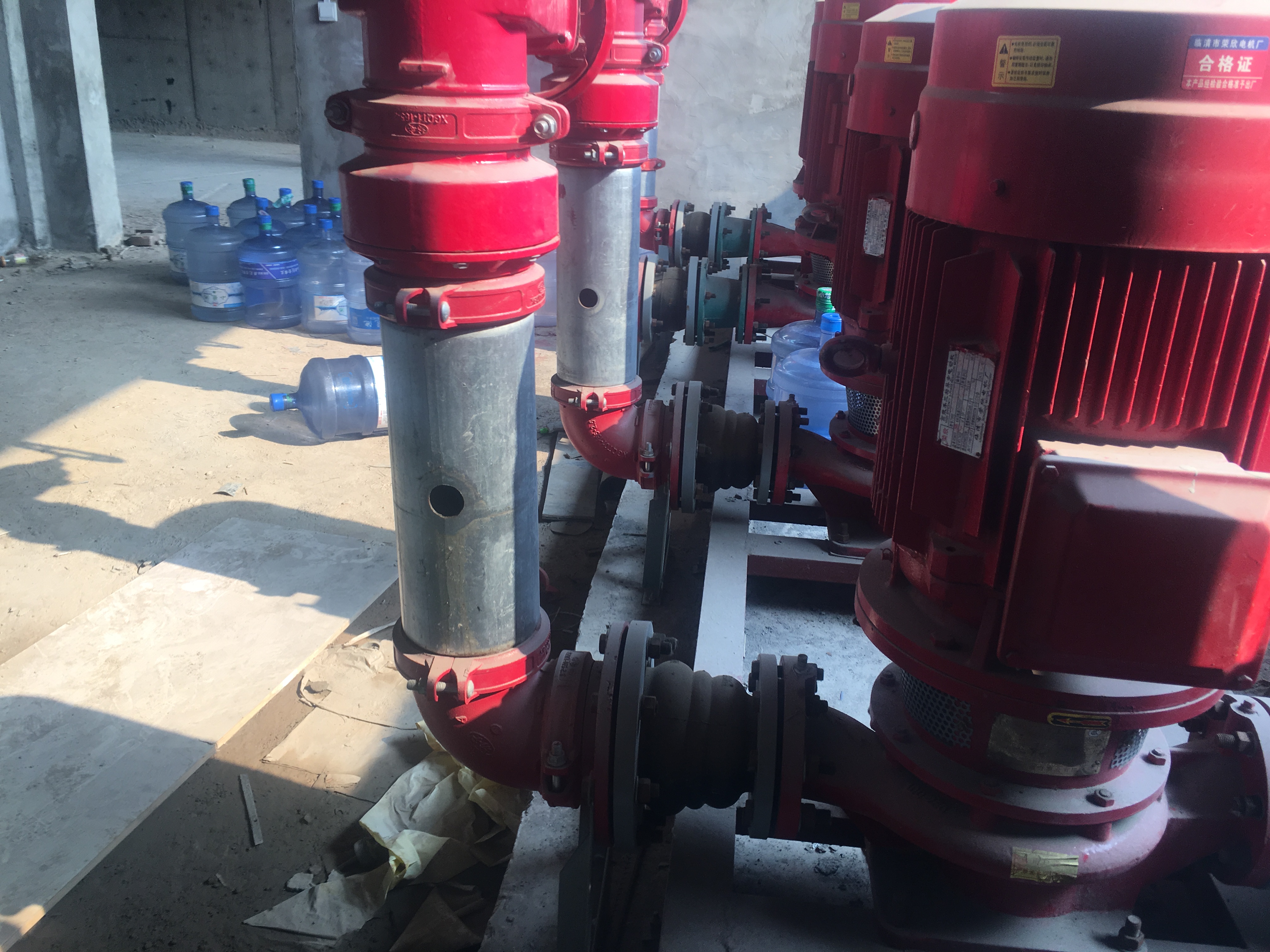 可曲撓橡膠接頭性能及產品施工案例（現場圖）